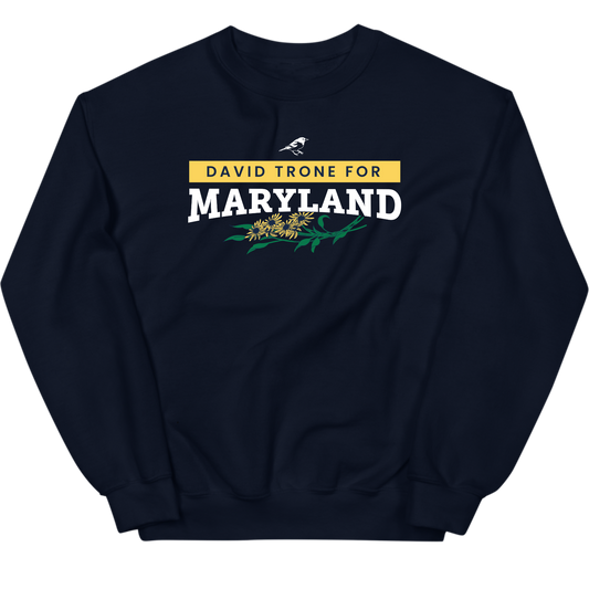 David Trone for Maryland Oriole Sweatshirt